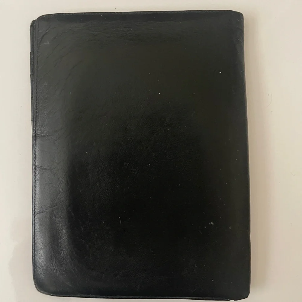 Mont Blanc Black Leather Wallet